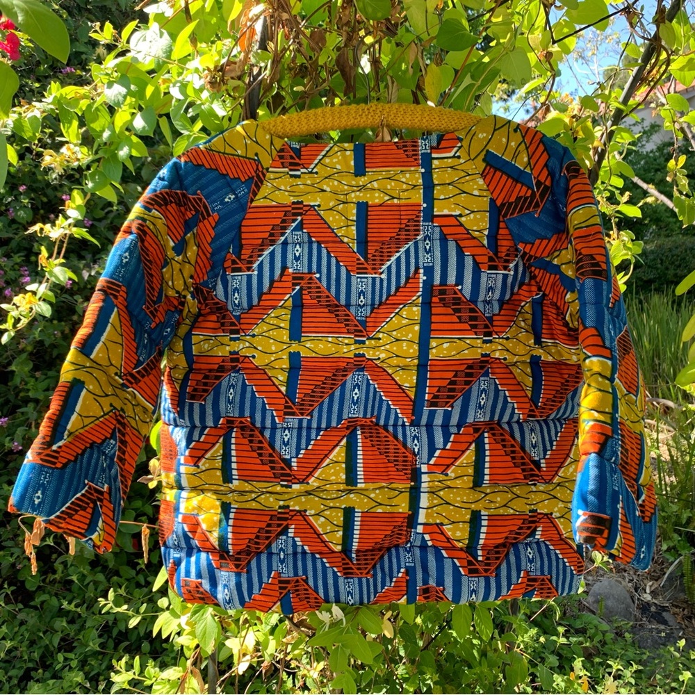 Osei-Duro Quilted Top M - Picture 2 of 3